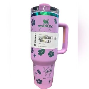 Stitch Stanley 40 oz Purple Quencher H2.0 Tumbler